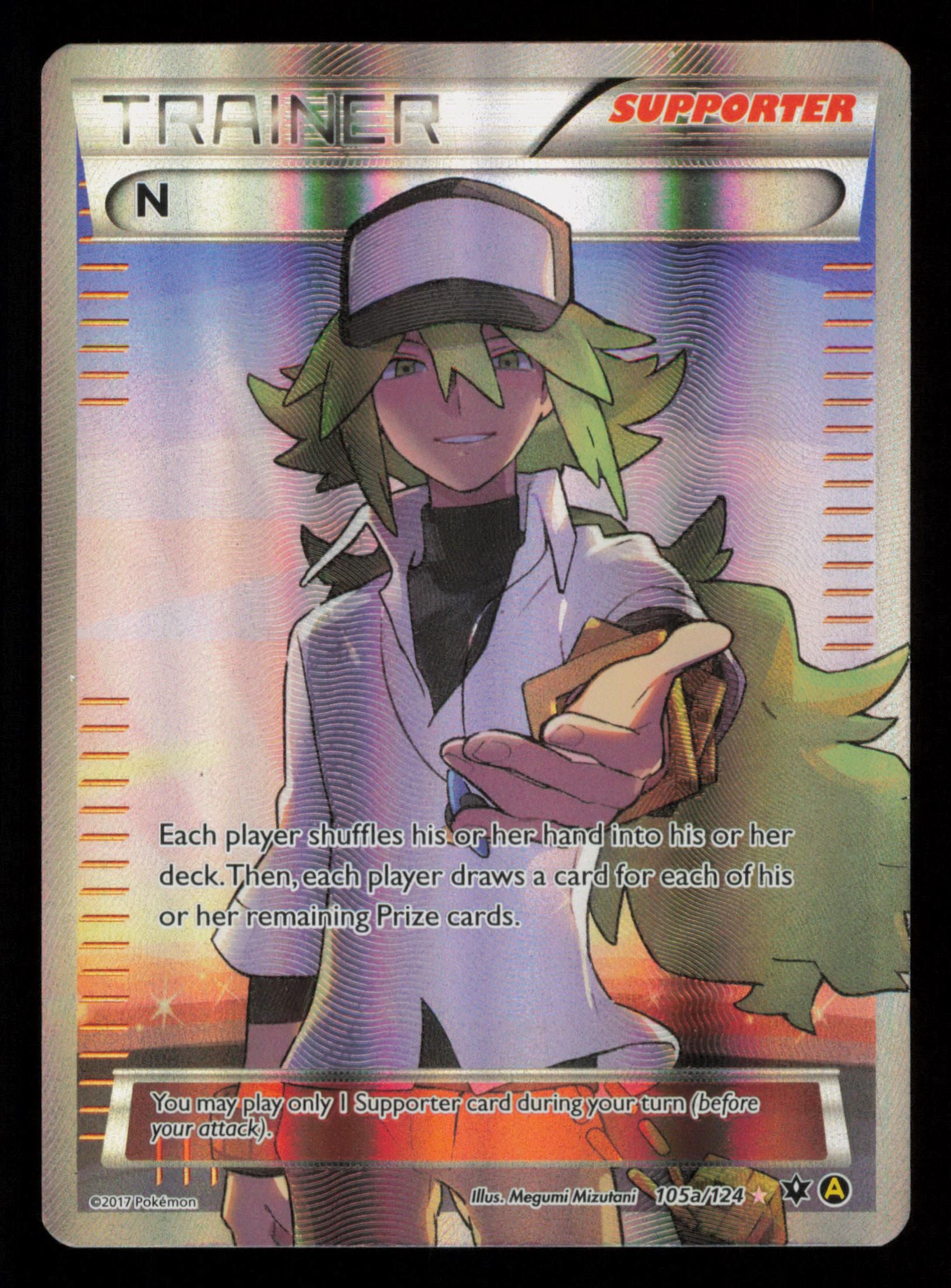 N 105a/124 Rare Ultra Fates Collide Pokemon