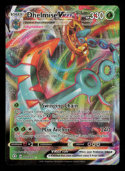 Dhelmise VMAX 010/072 Holo Rare VMAX Shining Fates Pokemon