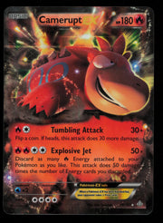 Camerupt EX 29/160 Holo Rare EX Primal Clash Pokemon