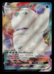Galarian Darmanitan VMAX 037/185 Holo Rare VMAX Vivid Voltage Pokemon