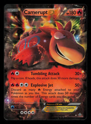 Camerupt EX 29/160 Holo Rare EX Primal Clash Pokemon