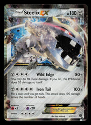 Steelix EX 67/114 Holo Rare EX Steam Siege Pokemon