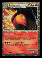 Typhlosion 110/123 Rare Prime HeartGold & SoulSilver Pokemon