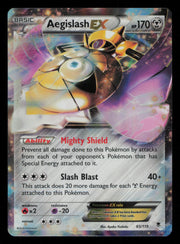 Aegislash EX 65/119 Holo Rare EX Phantom Forces Pokemon