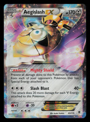Aegislash EX 65/119 Holo Rare EX Phantom Forces Pokemon