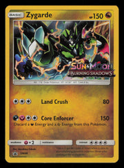Zygarde SM48 STAFF Promo SM Black Star Promos Pokemon