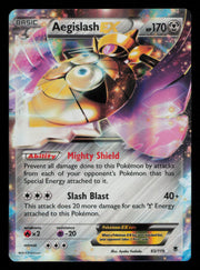 Aegislash EX 65/119 Holo Rare EX Phantom Forces Pokemon