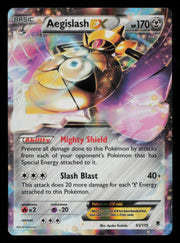 Aegislash EX 65/119 Holo Rare EX Phantom Forces Pokemon