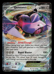 Genesect EX 64/124 Holo Rare EX Fates Collide Pokemon