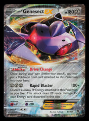 Genesect EX 64/124 Holo Rare EX Fates Collide Pokemon