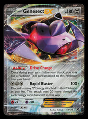 Genesect EX 64/124 Holo Rare EX Fates Collide Pokemon