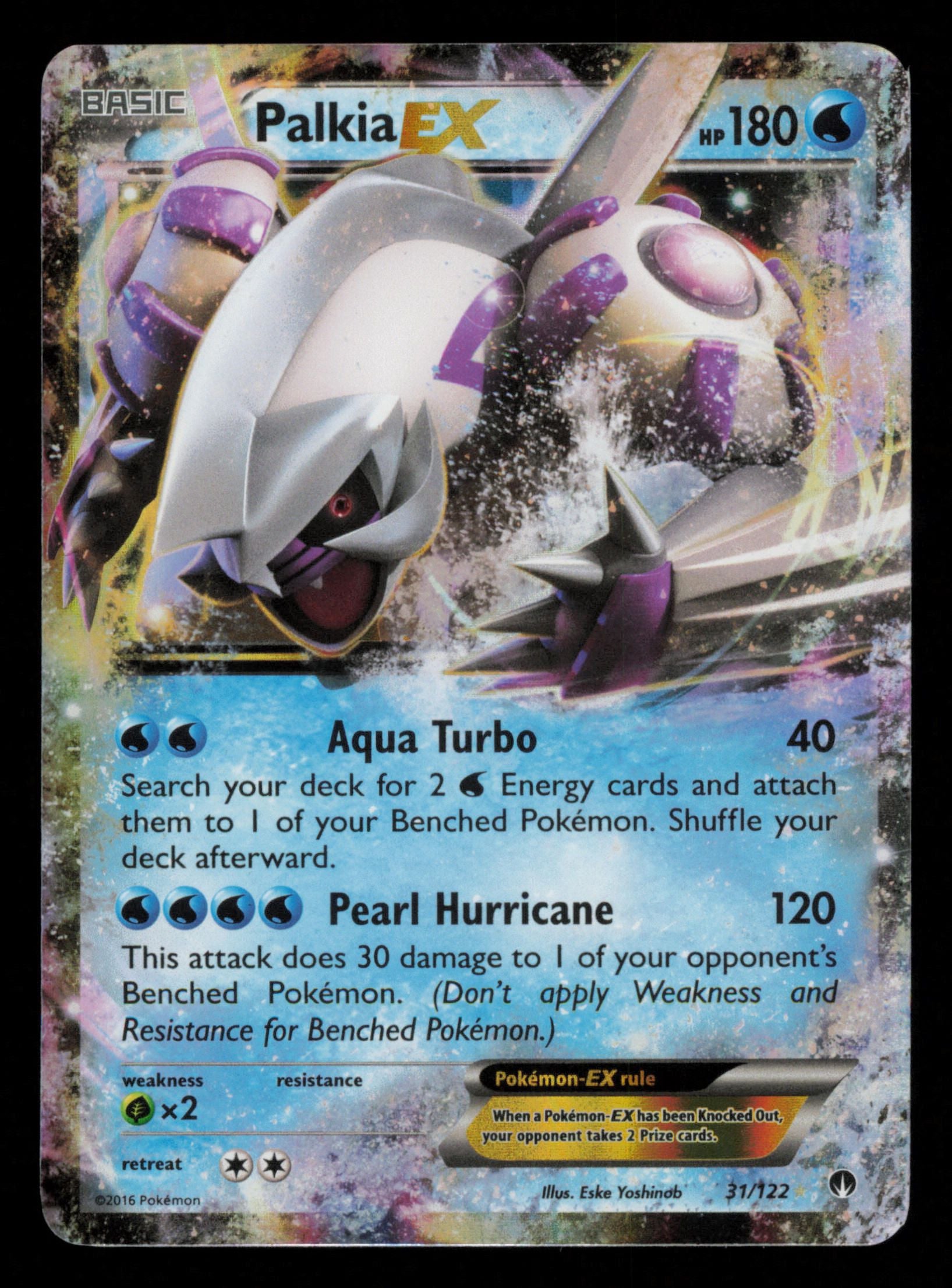 Palkia EX 31/122 Holo Rare EX BREAKpoint Pokemon
