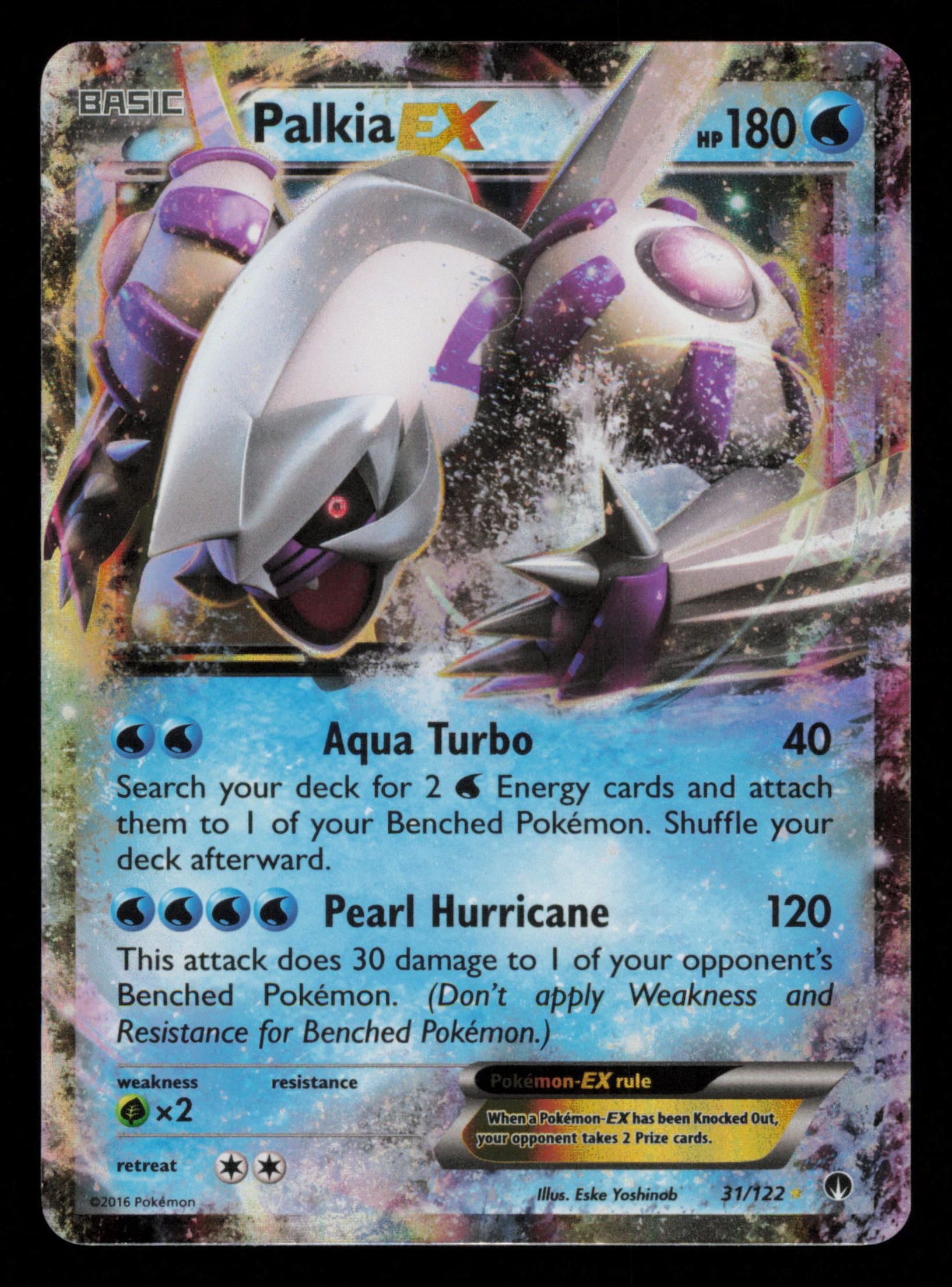 Palkia EX 31/122 Holo Rare EX BREAKpoint Pokemon