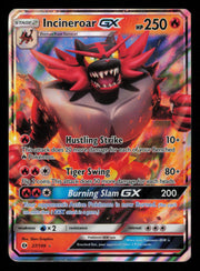 Incineroar GX 27/149 Holo Rare GX Sun & Moon Pokemon