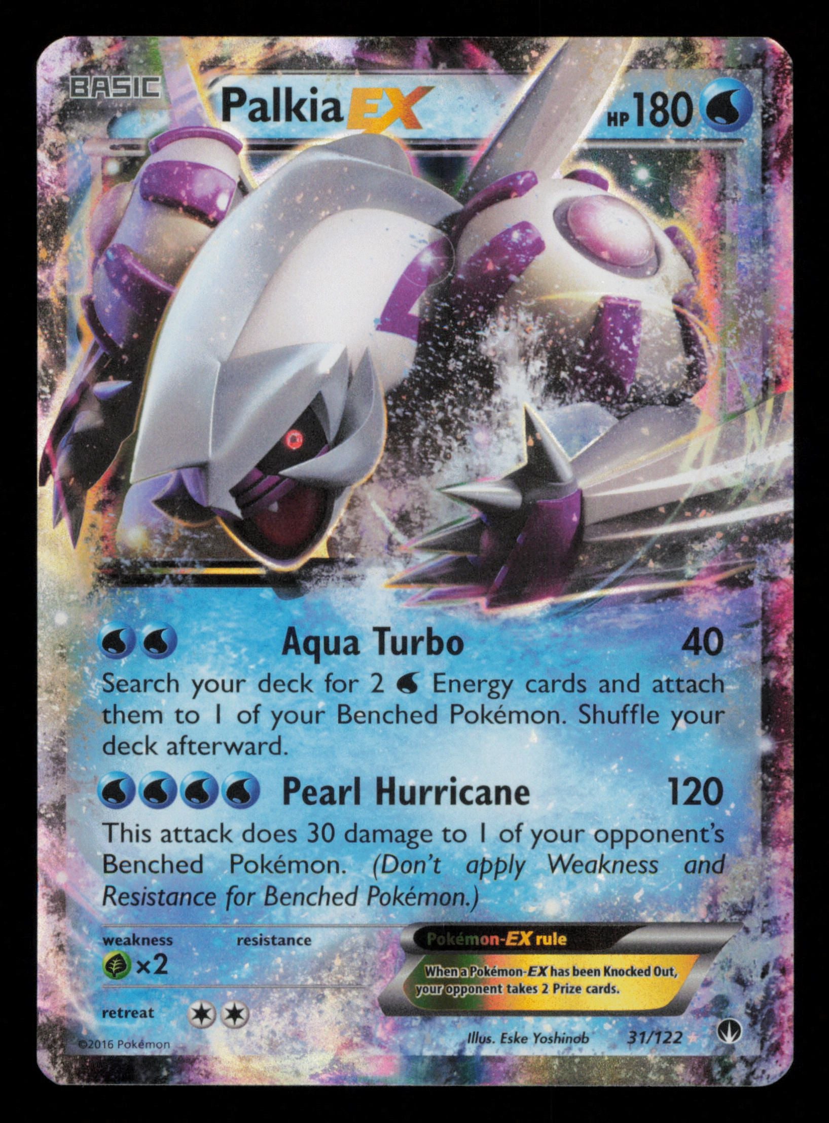 Palkia EX 31/122 Holo Rare EX BREAKpoint Pokemon