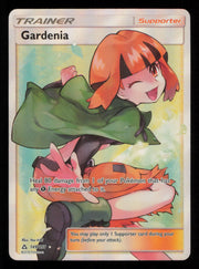 Gardenia 149/156 Rare Ultra Ultra Prism Pokemon - Some back scratches