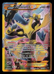 Alakazam EX 125/124 Secret Rare Fates Collide Pokemon