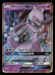 Mewtwo GX 31/68 Holo Rare Battle Academy  GX Hidden Fates Pokemon