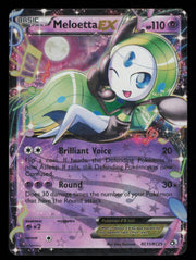 Meloetta EX RC11/RC25 Rare Legendary Treasures Pokemon