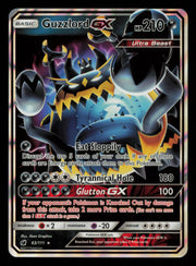 Guzzlord GX 63/111 Holo Rare GX Crimson Invasion Pokemon