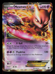 Mewtwo EX 54/99 Holo Rare EX Next Destinies Pokemon