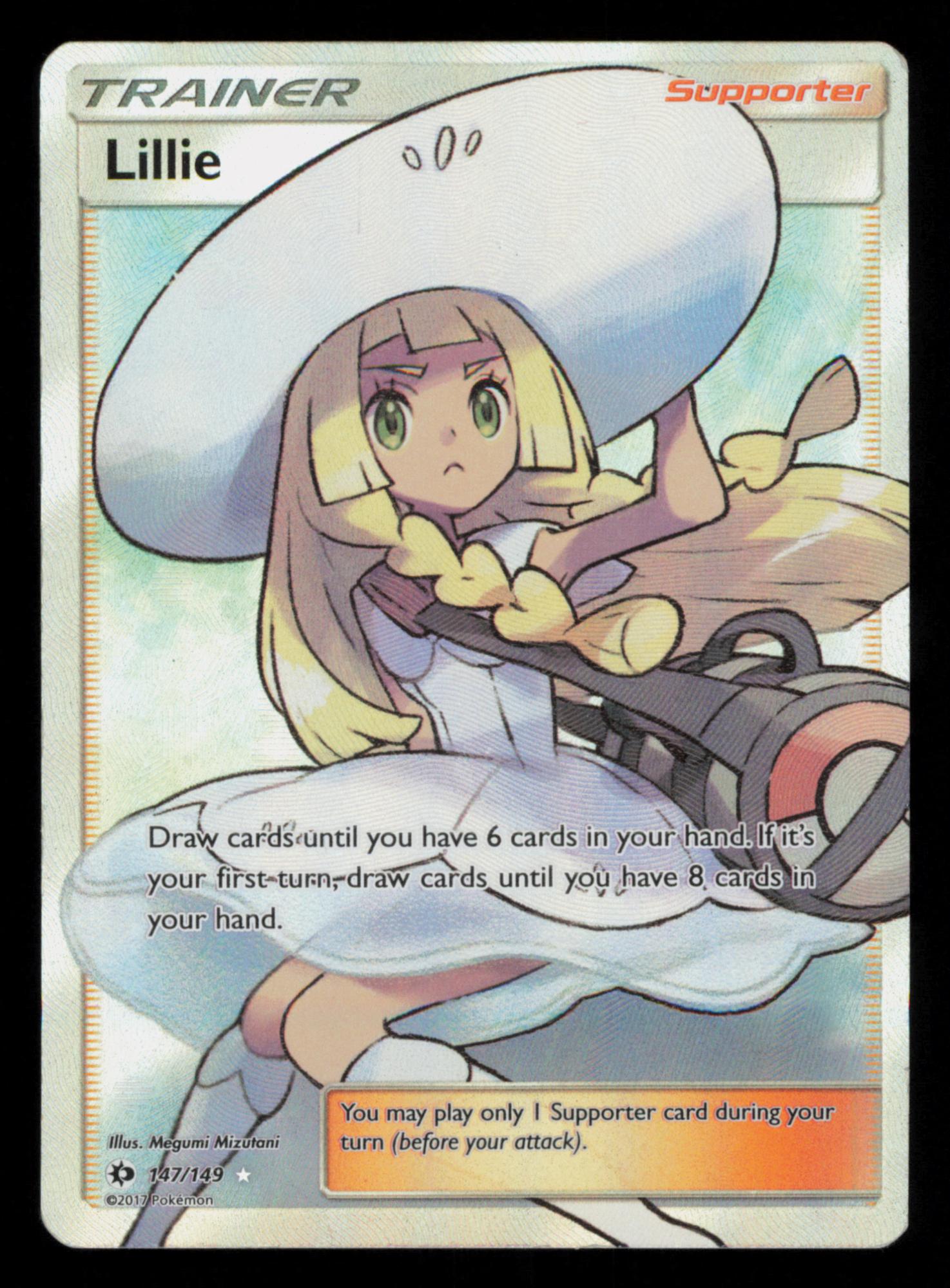 Lillie 147/149 Rare Ultra Sun & Moon Pokemon