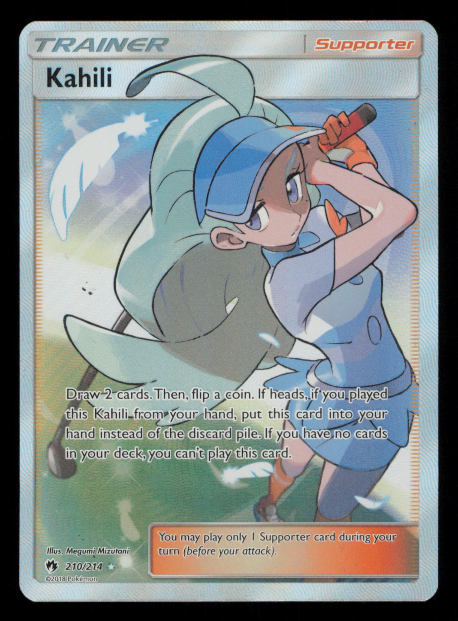 Kahili 210/214 Rare Ultra Lost Thunder Pokemon