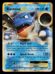 Blastoise EX 21/108 Holo Rare EX Evolutions Pokemon