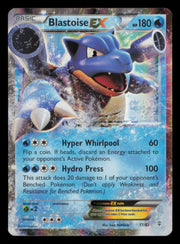 Blastoise EX 17/83 Holo Rare EX Generations Pokemon