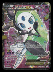 Meloetta EX RC25/RC25 Rare Ultra Legendary Treasures Pokemon