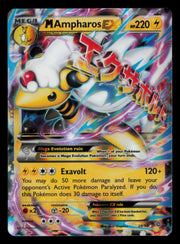 M Ampharos EX 28/98 Holo Rare EX Ancient Origins Pokemon