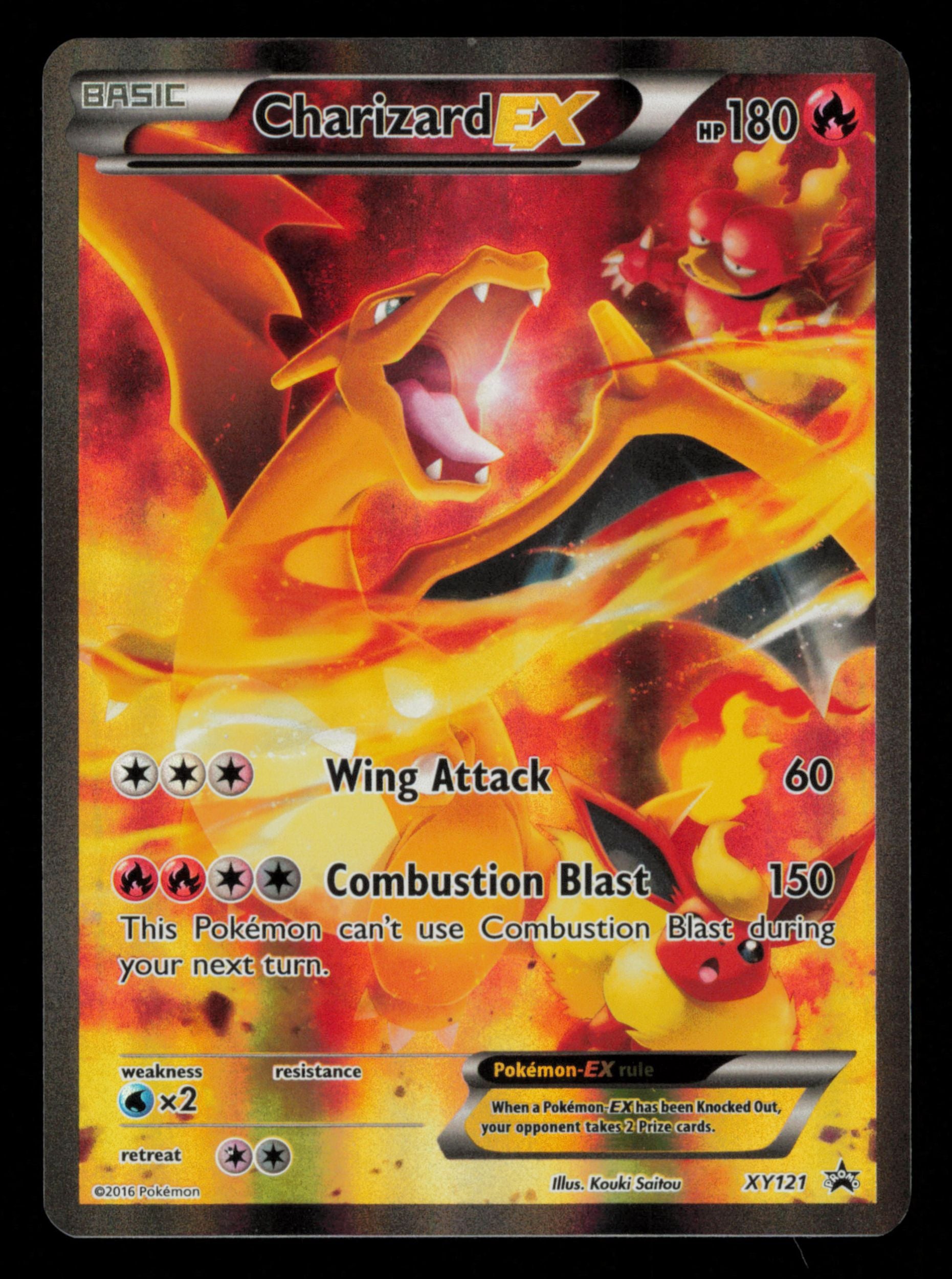Charizard EX XY121 Promo XY Black Star Promos Pokemon
