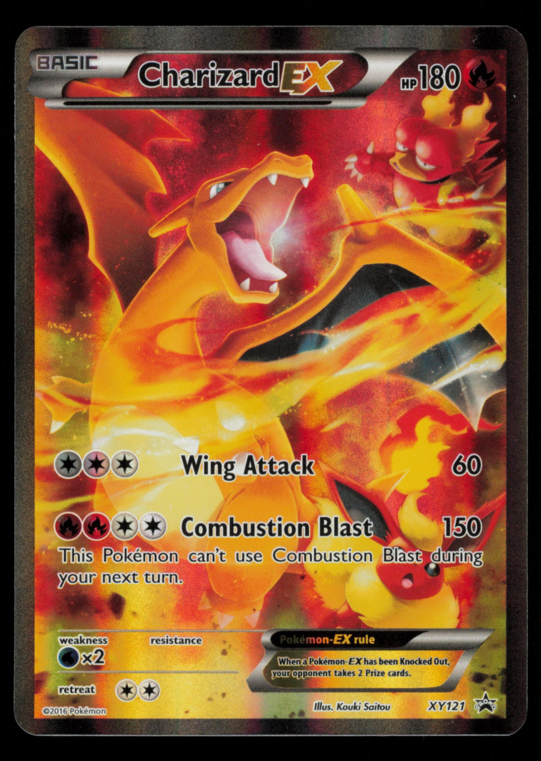 Charizard EX XY121 Promo XY Black Star Promos Pokemon