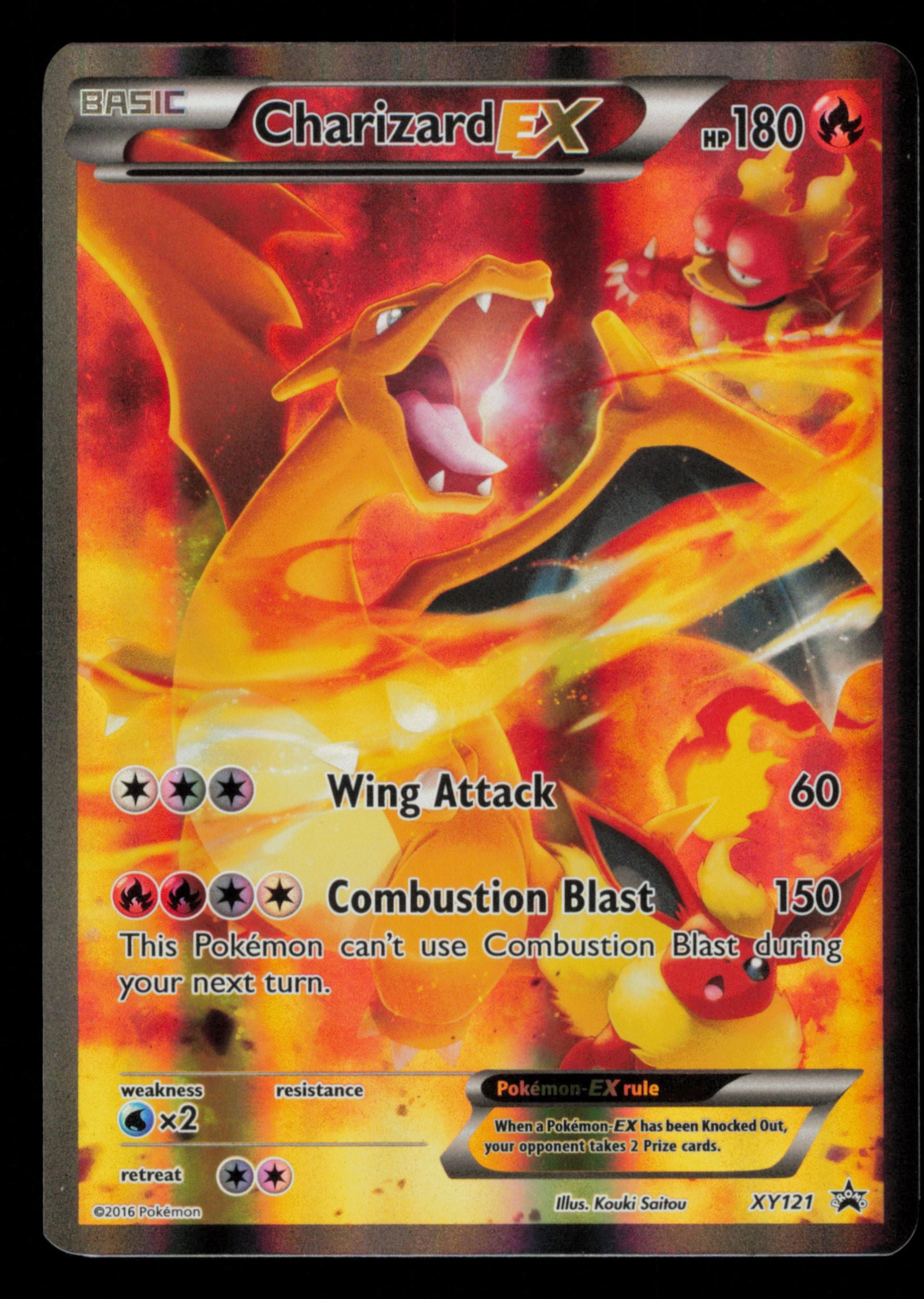 Charizard EX XY121 Promo XY Black Star Promos Pokemon