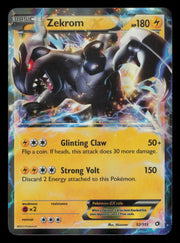 Zekrom EX 52/113 Holo Rare EX Legendary Treasures Pokemon