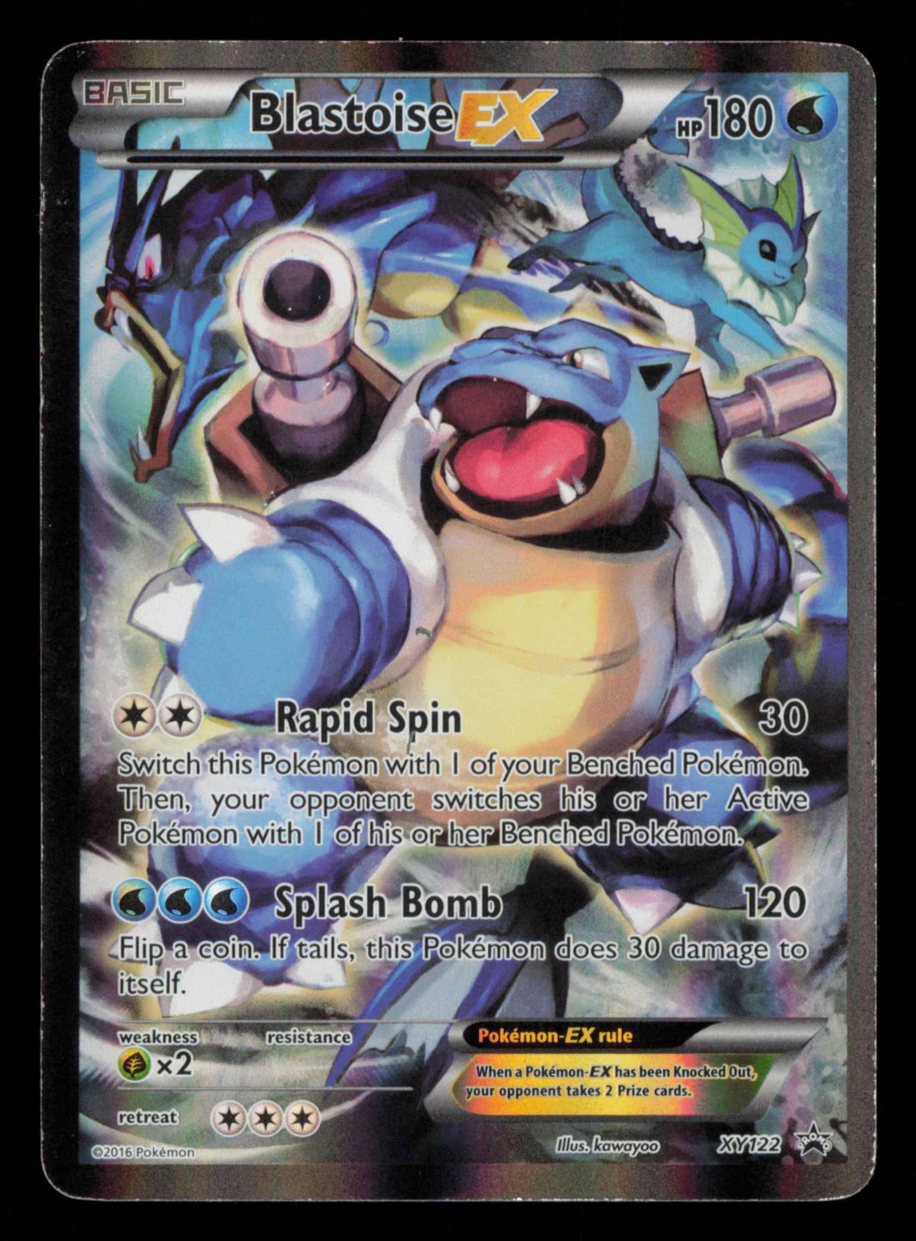 Blastoise EX XY122 Promo XY Black Star Promos Pokemon
