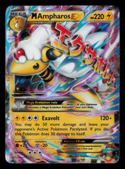 M Ampharos EX 28/98 Holo Rare EX Ancient Origins Pokemon