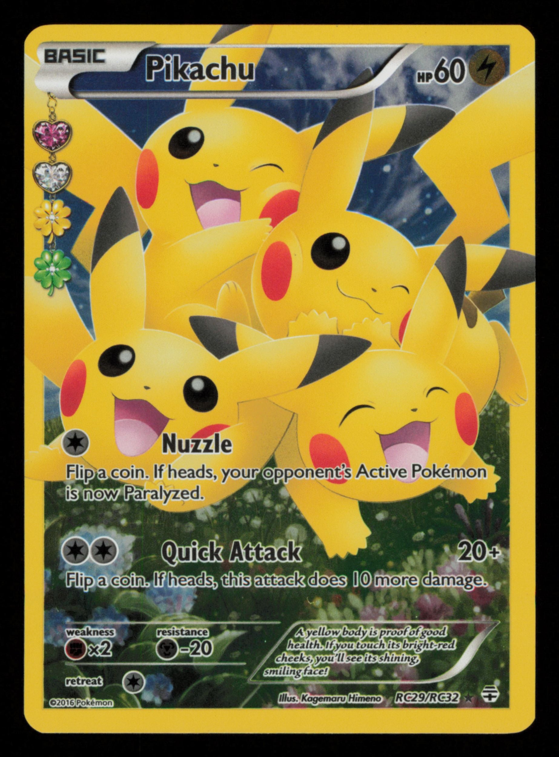 Pikachu RC29/RC32 Rare Ultra Generations Pokemon