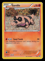 Sandile 8/12 McDonald's Collection 2011 Pokemon