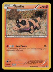 Sandile 8/12 McDonald's Collection 2011 Pokemon