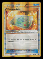 Weakness Policy 164/160 Secret Rare Primal Clash Pokemon