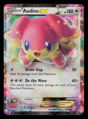 Audino EX 84/124 Holo Rare EX Fates Collide Pokemon