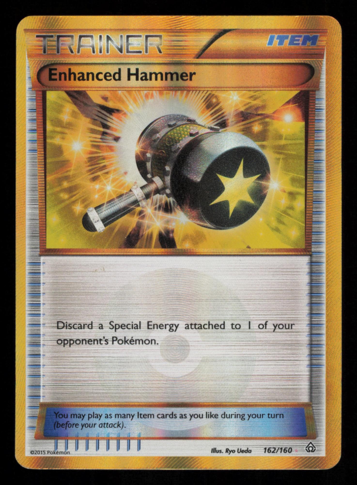 Enhanced Hammer 162/160 Secret Rare Primal Clash Pokemon