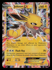 Jolteon EX 28/83 Holo Rare EX Generations Pokemon