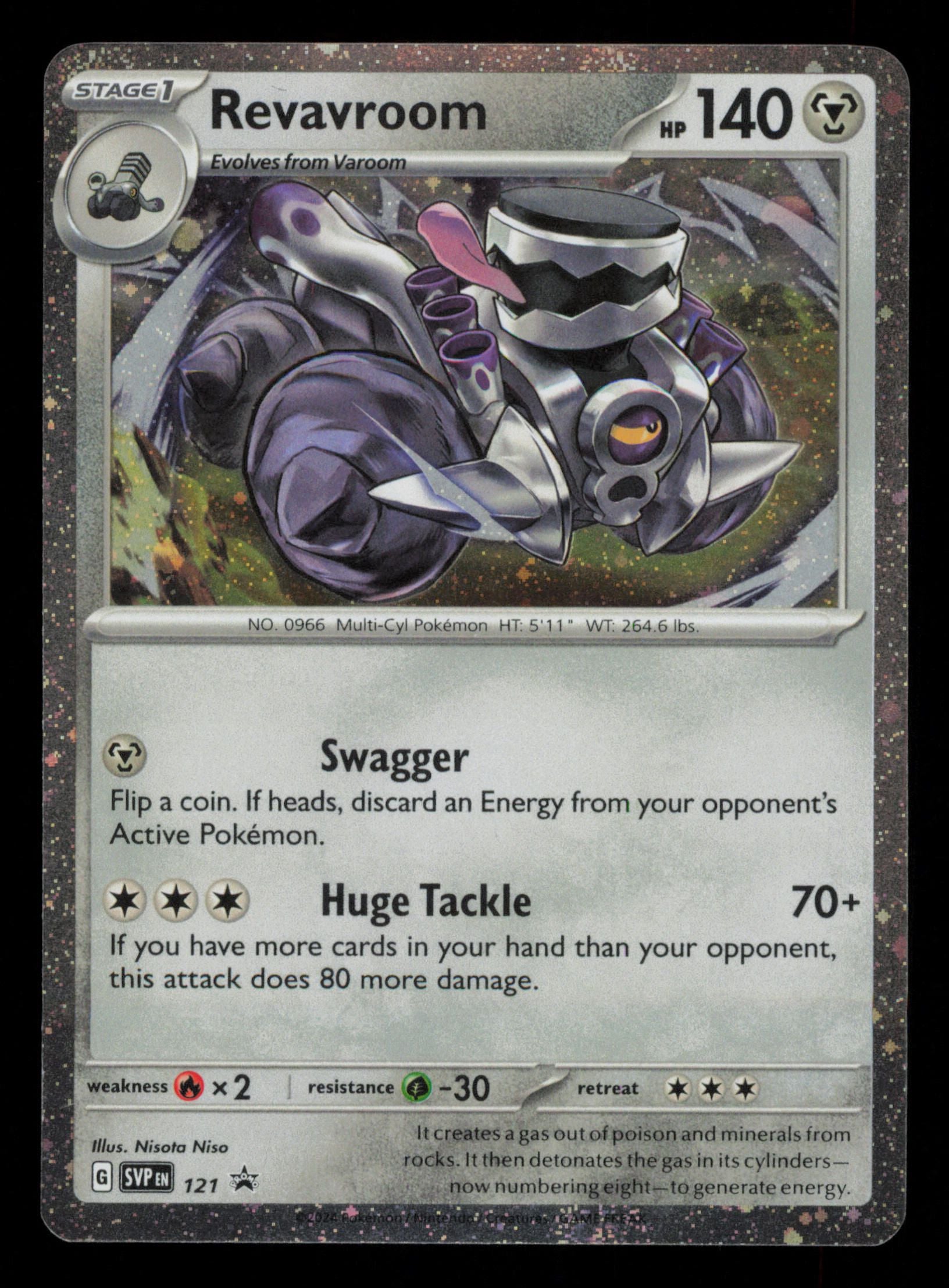 Revavroom 121 Promo Scarlet & Violet Pokemon