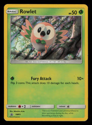 Rowlet SM01 Promo SM Black Star Promos Pokemon