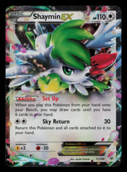 Shaymin EX 77/108 Holo Rare EX Roaring Skies Pokemon