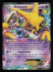 Alakazam EX 25/124 Holo Rare EX Fates Collide Pokemon