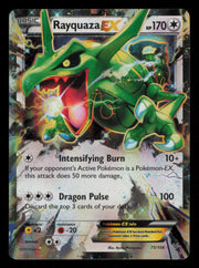 Rayquaza EX 75/108 Holo Rare EX Roaring Skies Pokemon