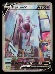 Mewtwo V 072/078 Rare Ultra Pokemon GO Pokemon